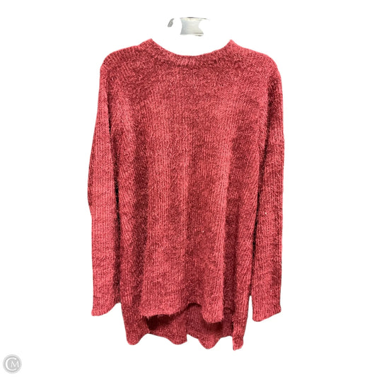 Sweater By Lane Bryant In Red, Size: Xl