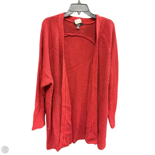 Sweater Cardigan By Ellos In Red, Size: L