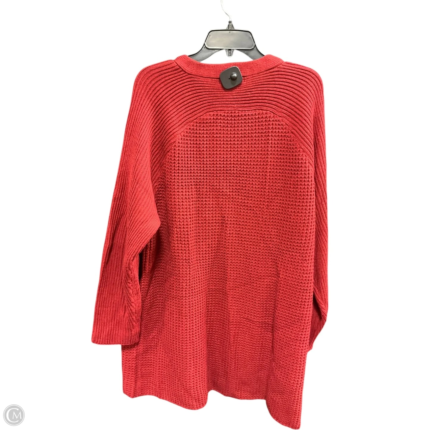 Sweater Cardigan By Ellos In Red, Size: L