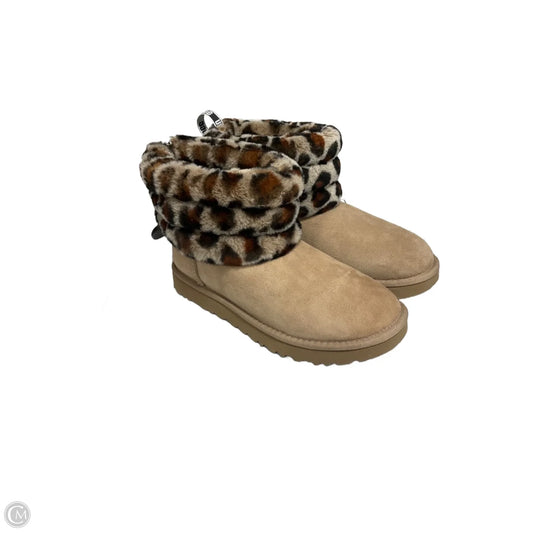 Boots Designer By Ugg In Animal Print, Size: 8