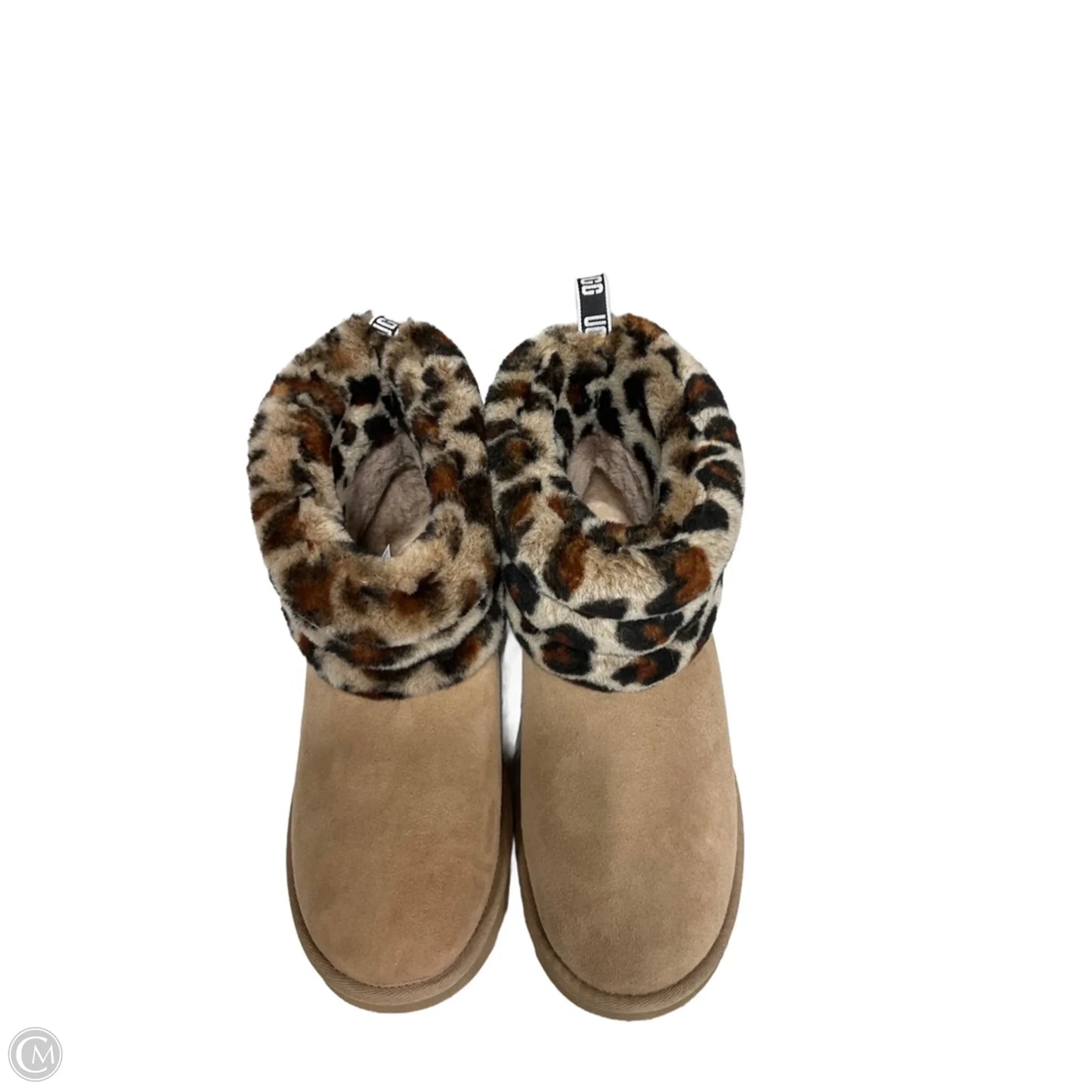Boots Designer By Ugg In Animal Print, Size: 8