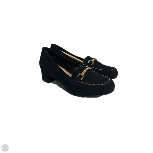 Shoes Heels Block By Cloudwalkers In Black, Size: 8.5