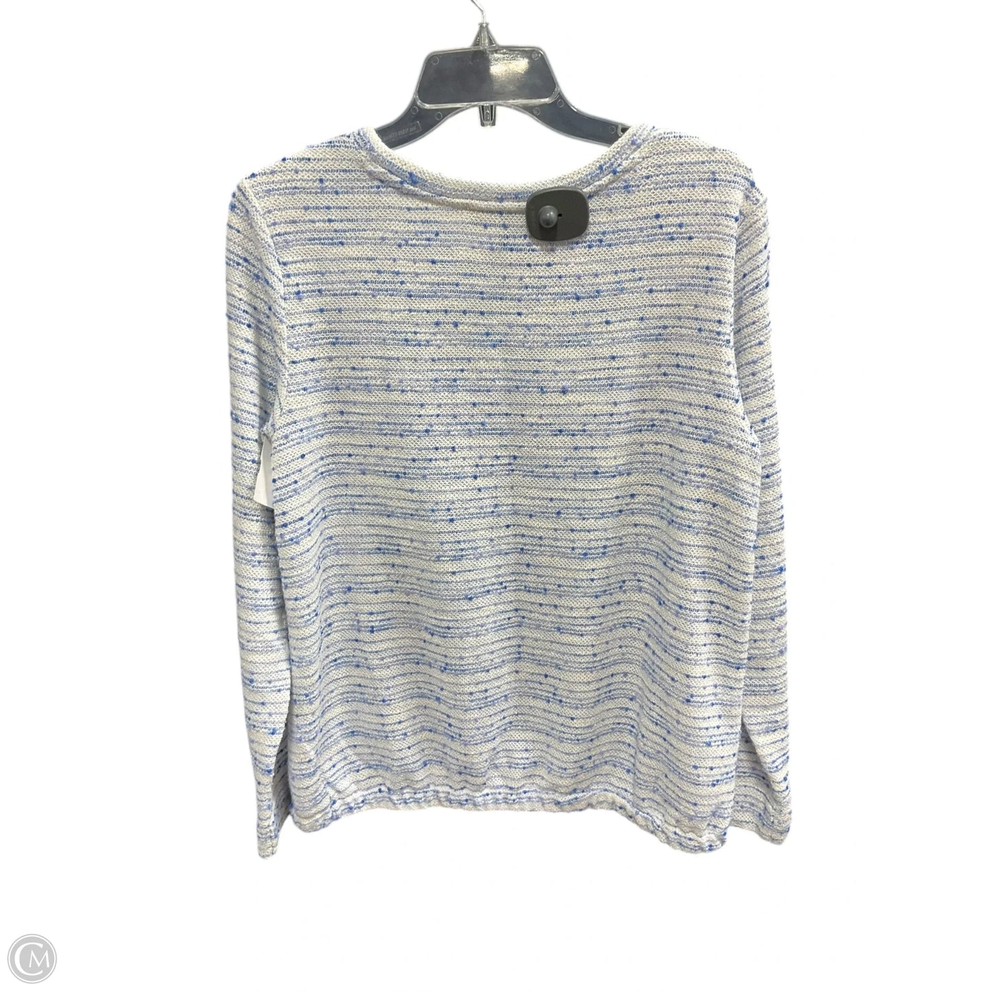 Top Long Sleeve By Loft In Blue, Size: M
