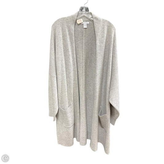 Sweater Cardigan By Athleta In Grey, Size: 3x