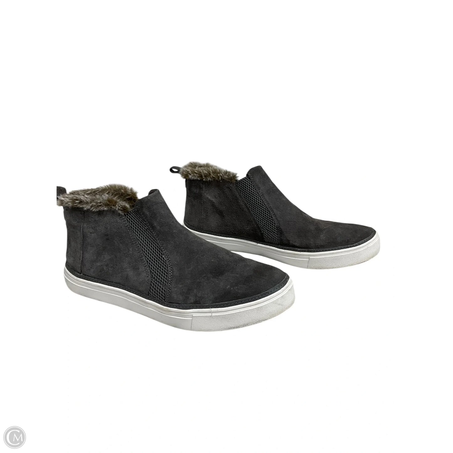 Shoes Flats By Toms In Grey, Size: 9.5