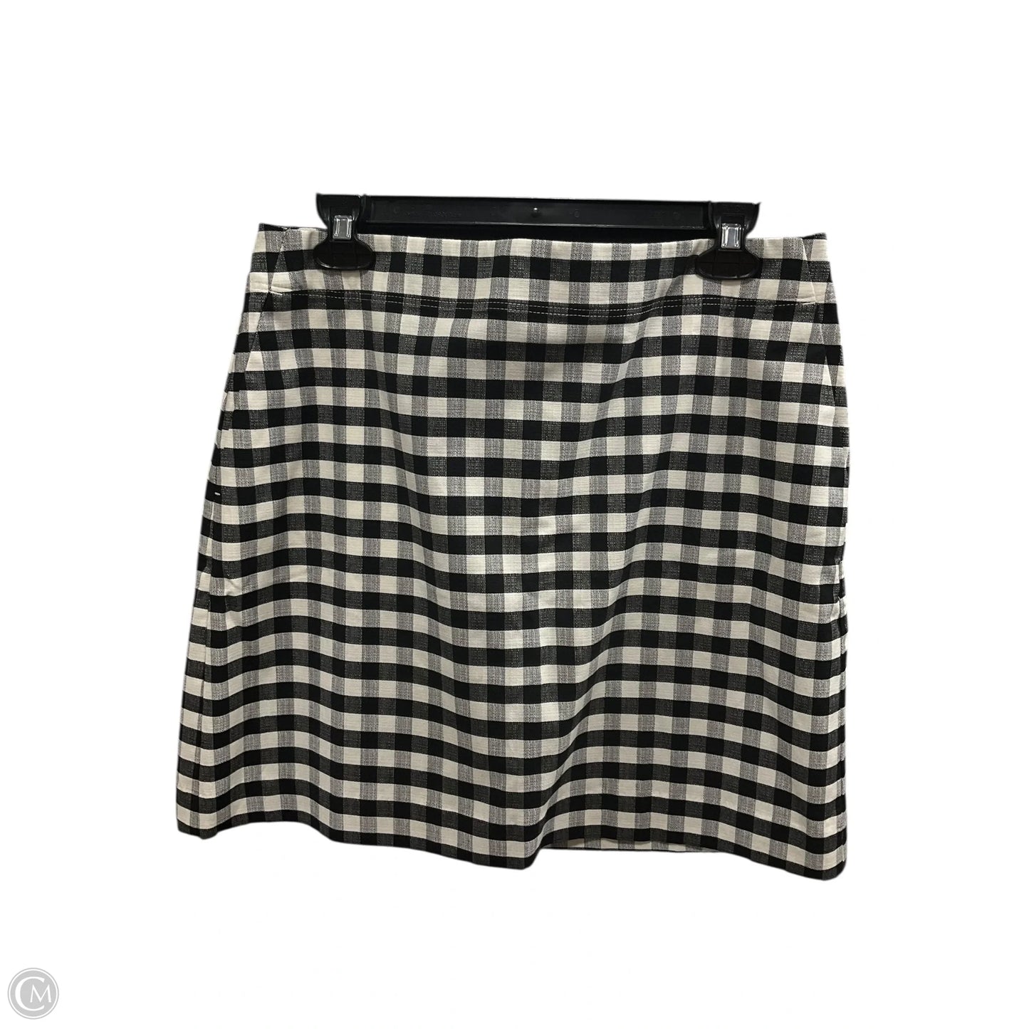 Skirt Mini & Short By Loft In Plaid Pattern, Size: 8