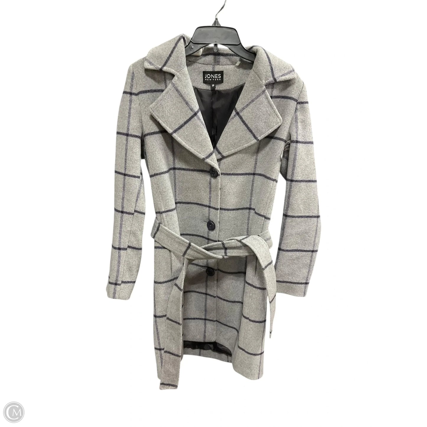 Coat Peacoat By Jones New York In Grey, Size: 2p