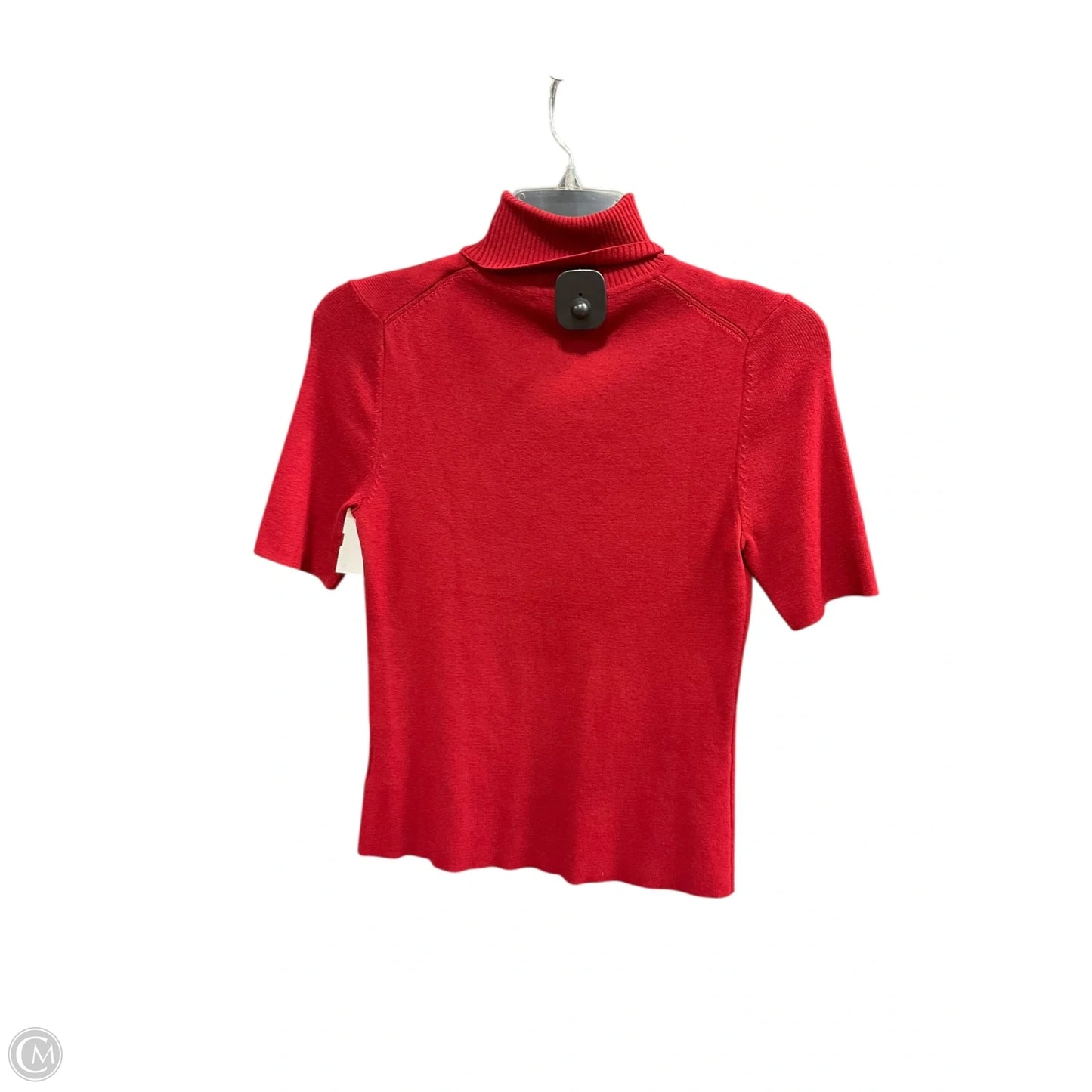 Top Short Sleeve By Anne Klein In Red, Size: Xs