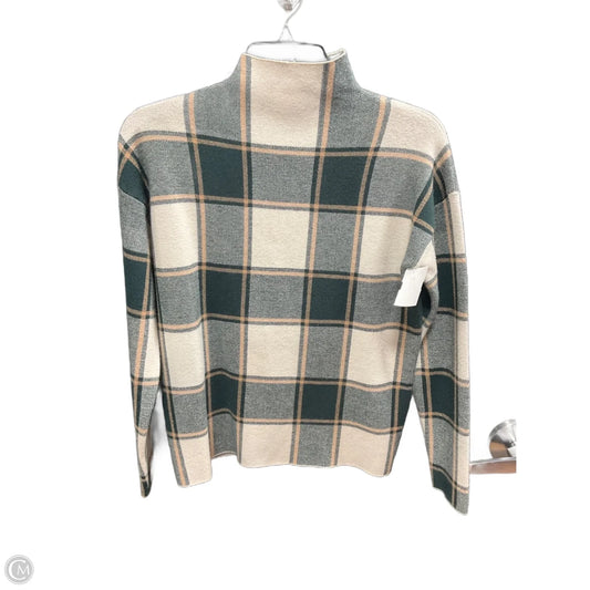 Sweater By Tahari In Plaid Pattern, Size: S