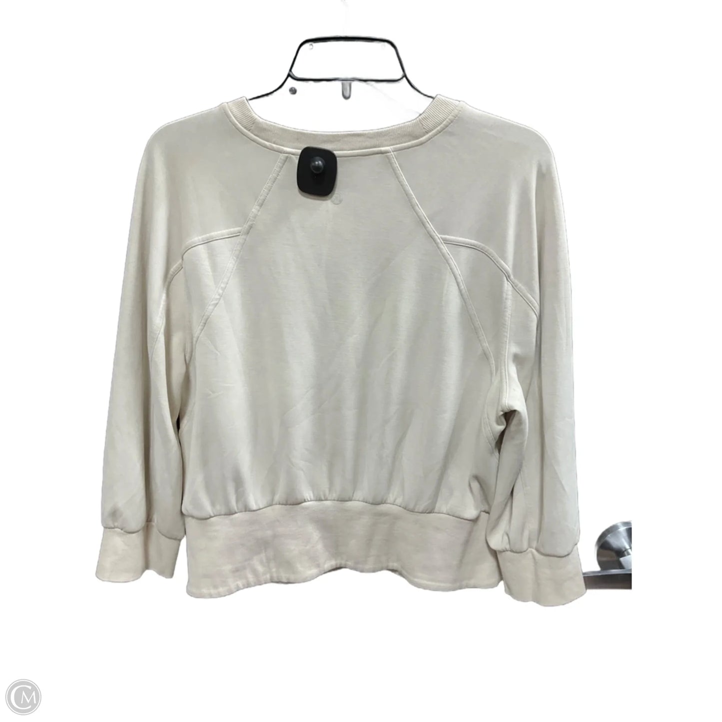 Sweatshirt Crewneck By Lululemon In Tan, Size: L