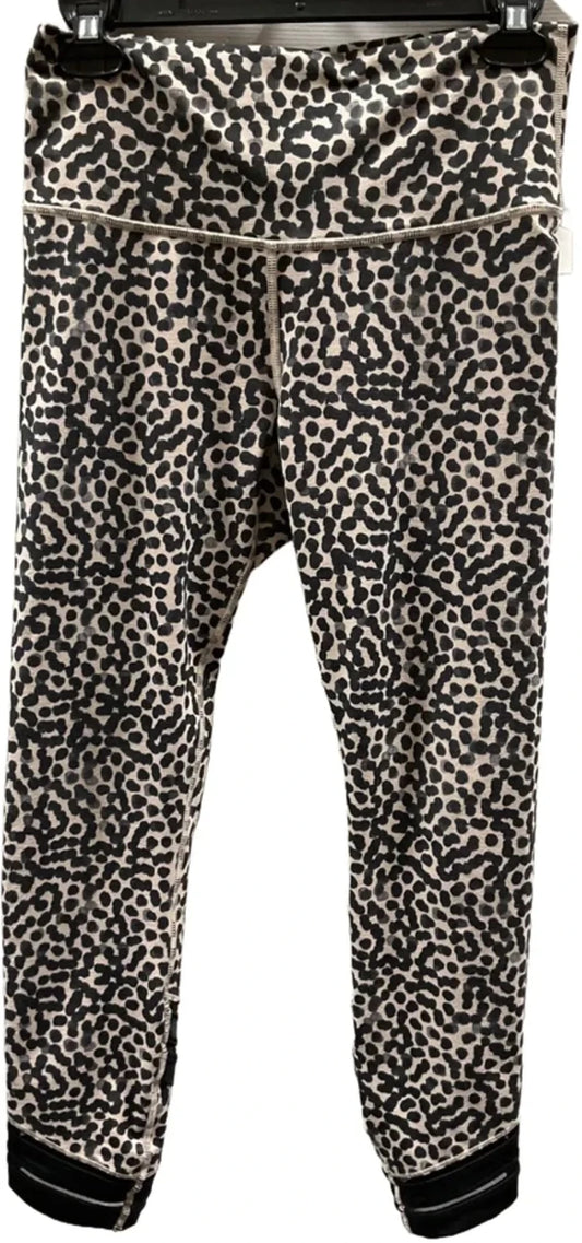 Athletic Leggings By Lululemon In Animal Print, Size: M