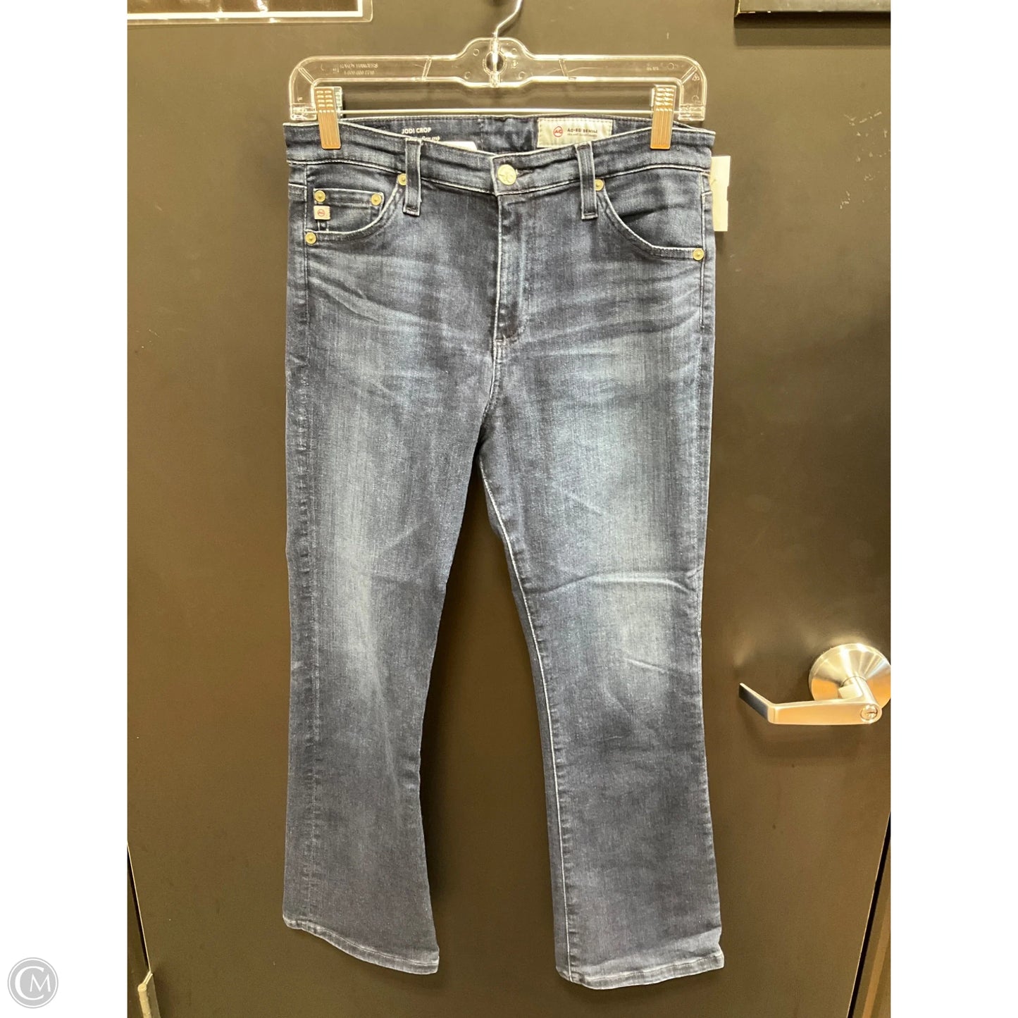 Jeans Skinny By Ag Jeans In Blue Denim, Size: 6