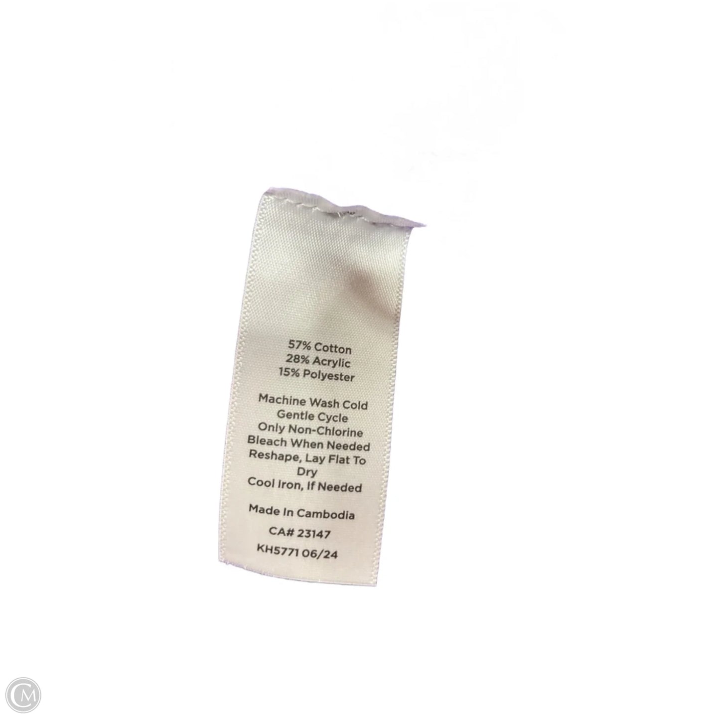 Sweater Cardigan By Talbots In Purple, Size: Lp