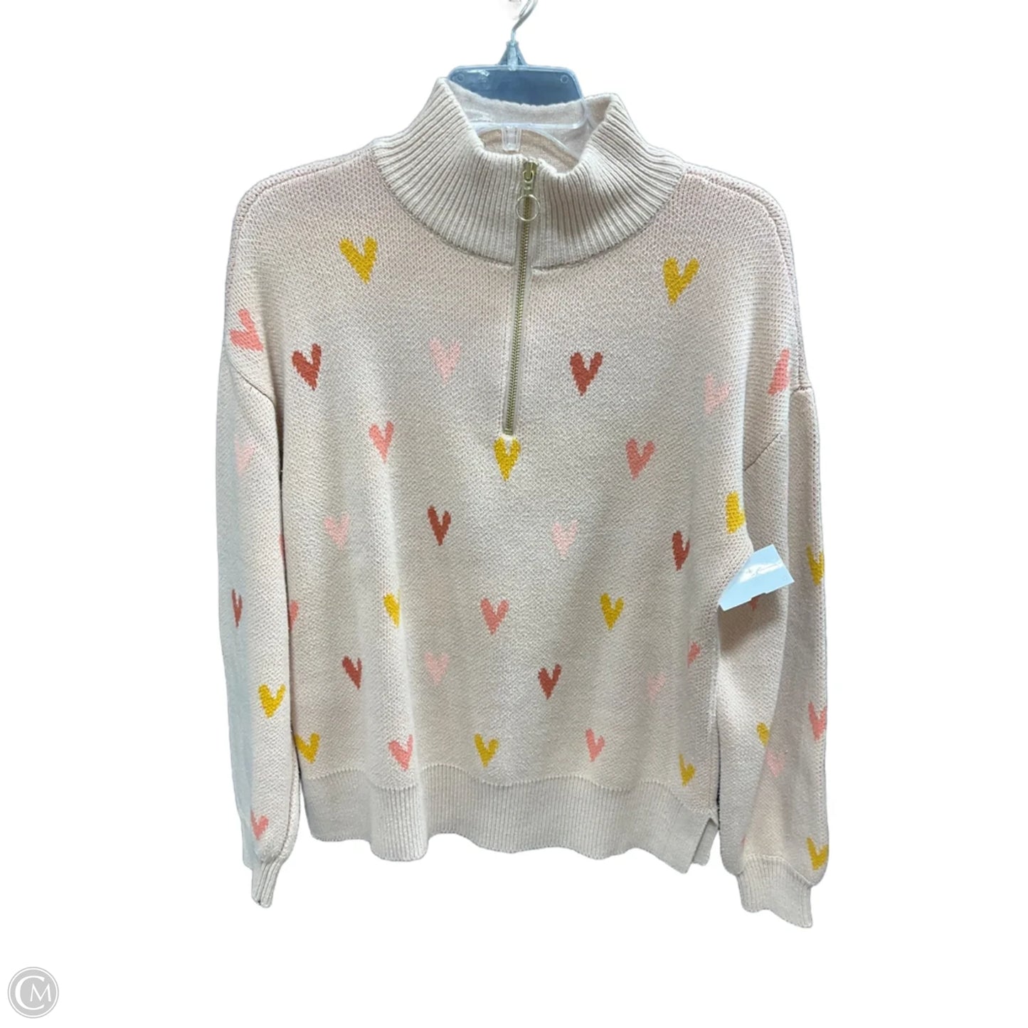 Sweater By Loft In Tan, Size: M