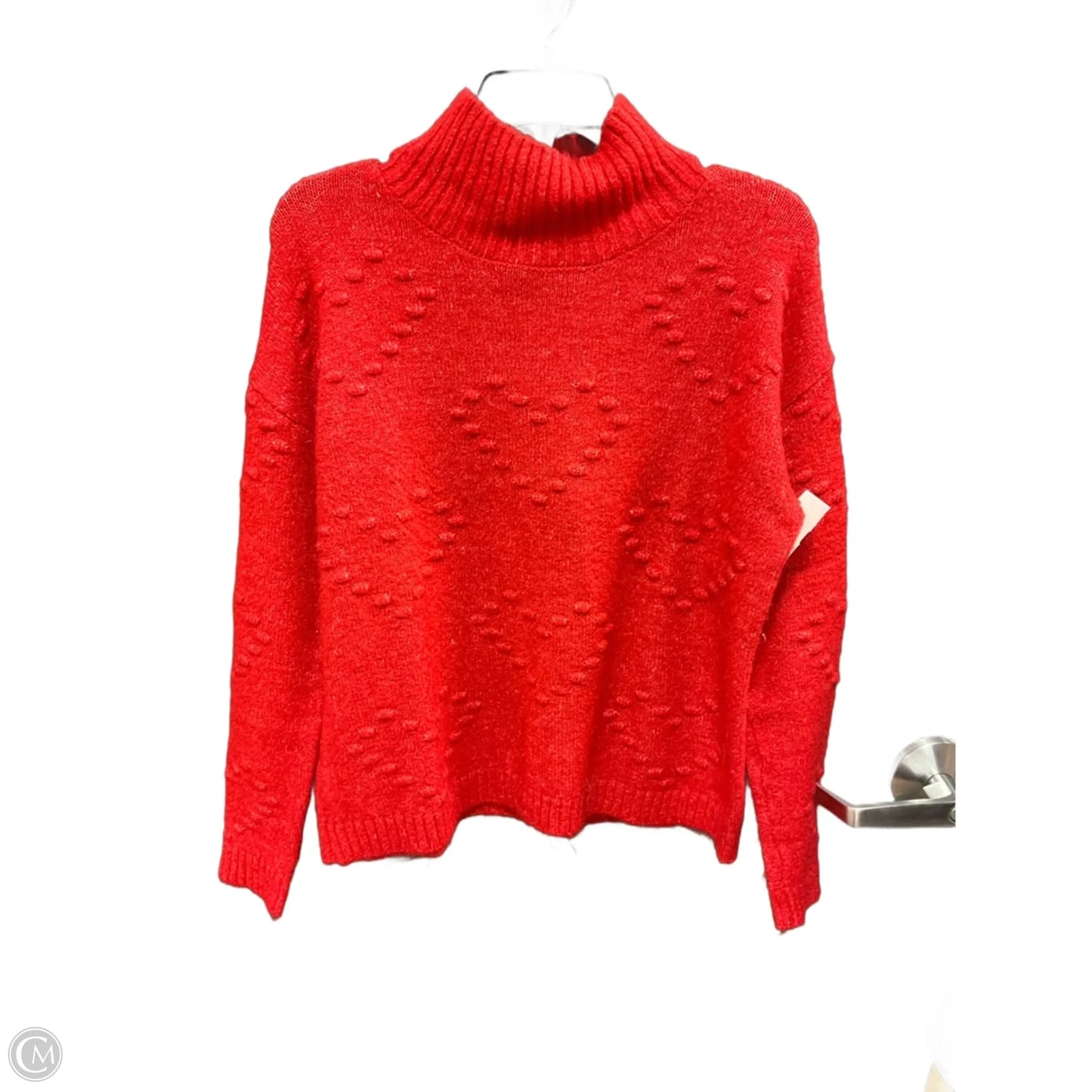 Sweater By Loft In Red, Size: M