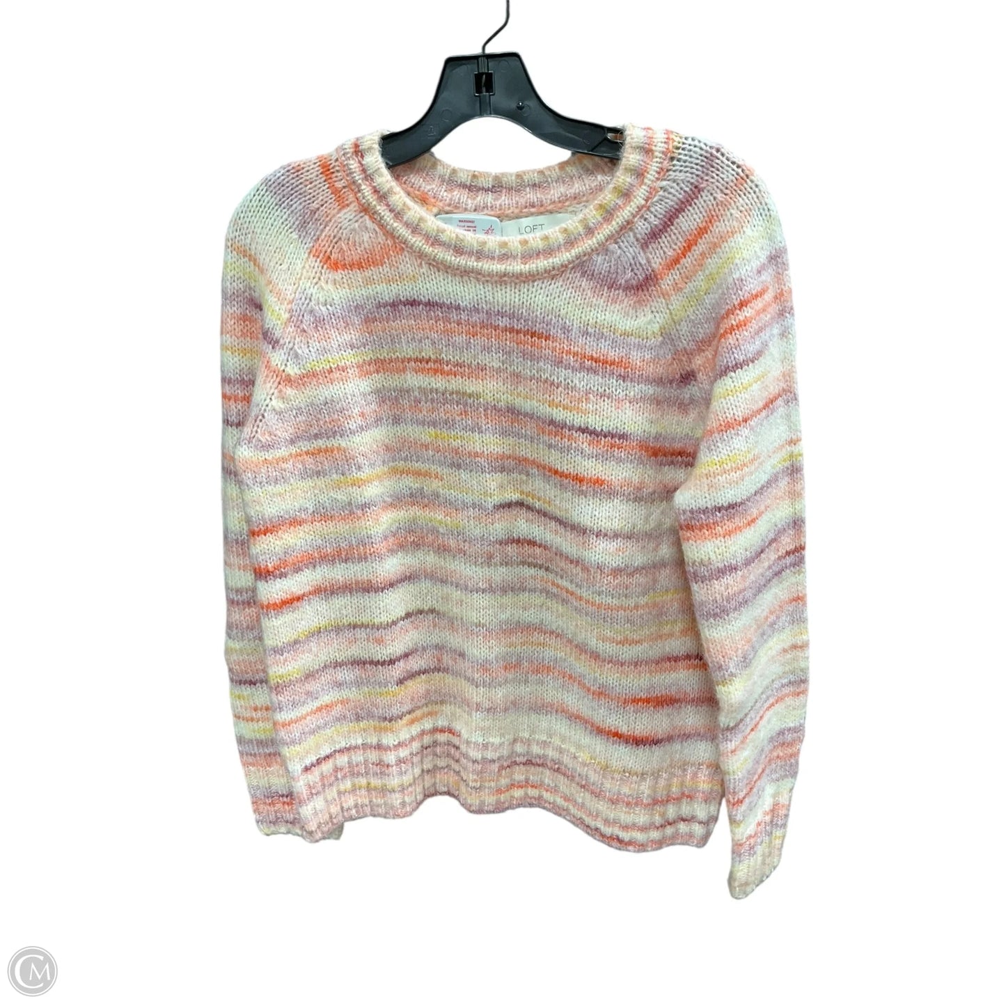 Sweater By Loft In Orange, Size: M