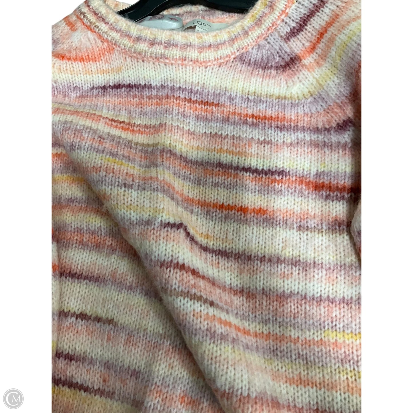Sweater By Loft In Orange, Size: M