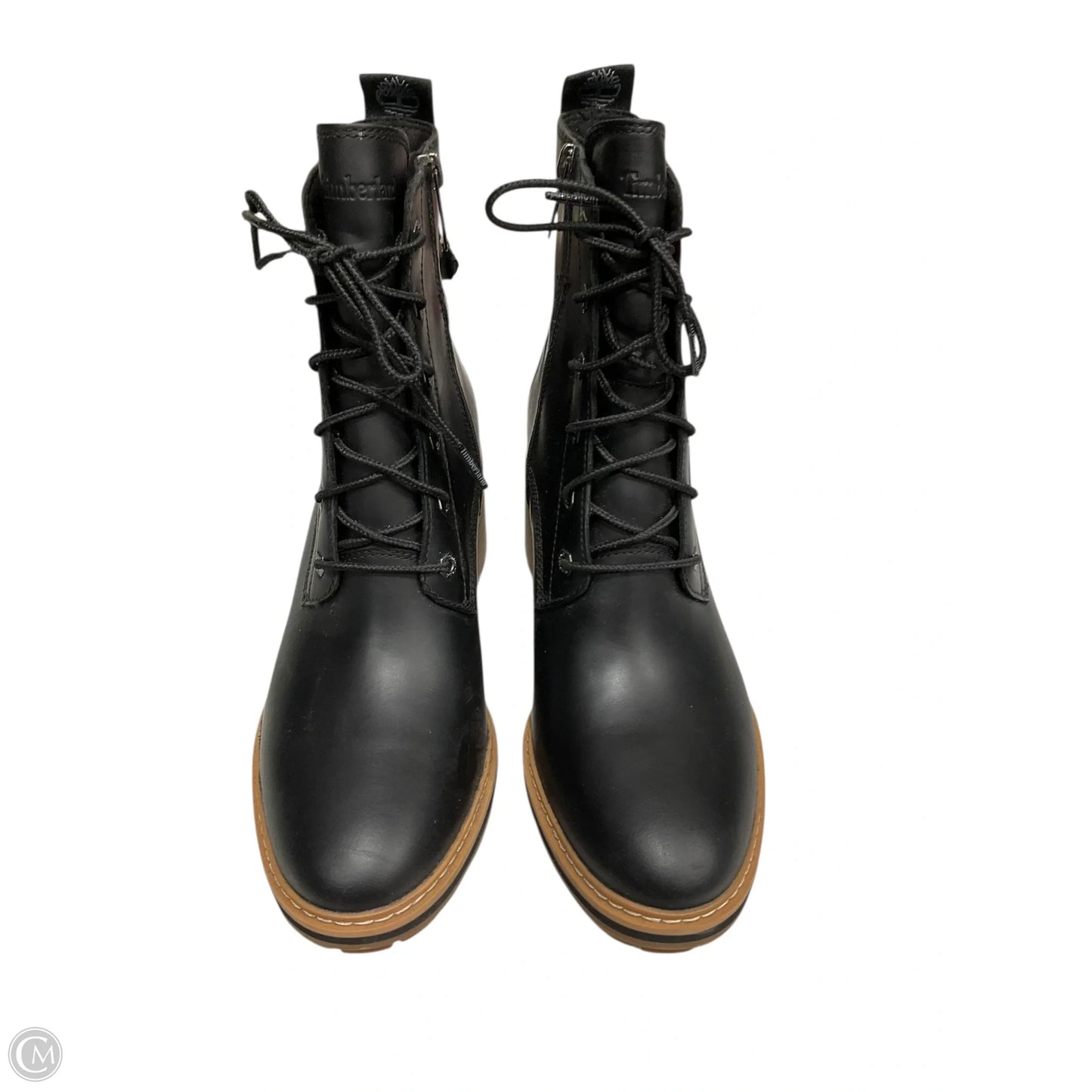 Boots Ankle Heels By Timberland In Black, Size: 9