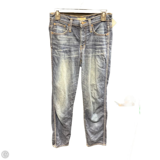 Jeans Straight By Madewell In Blue Denim, Size: 4