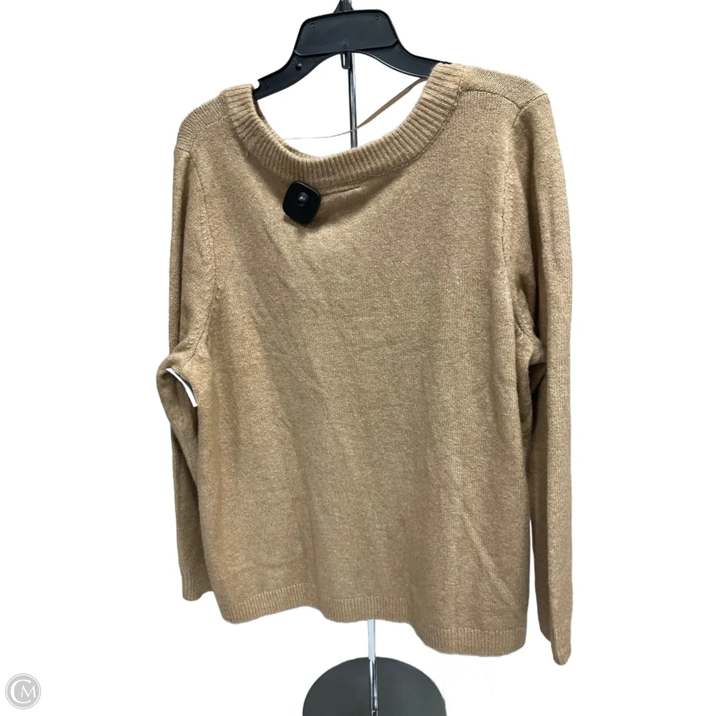 Sweater By Lane Bryant In Tan, Size: 2x