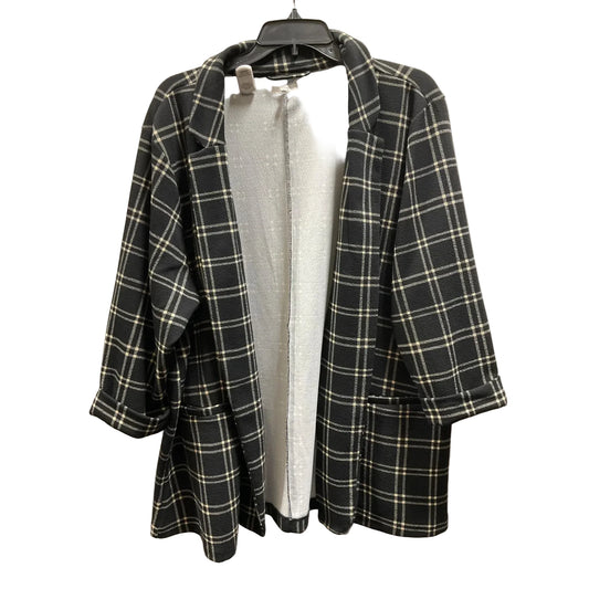 Blazer By Maurices In Plaid Pattern, Size: 3x