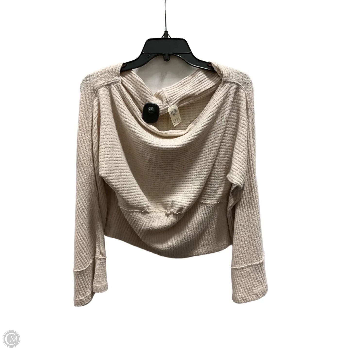 Top Long Sleeve Basic By We The Free In Tan, Size: M