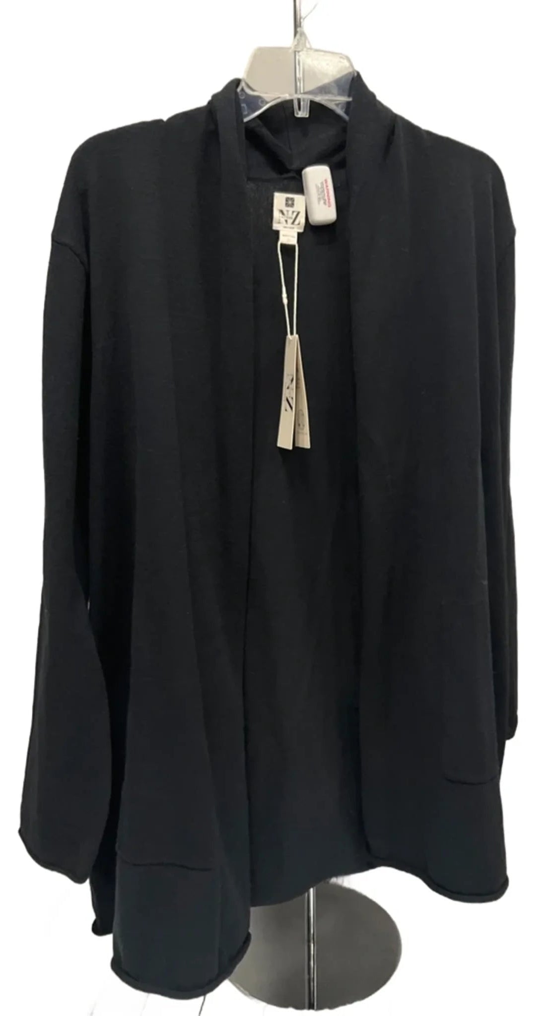 Cardigan By Nic + Zoe In Black, Size: L