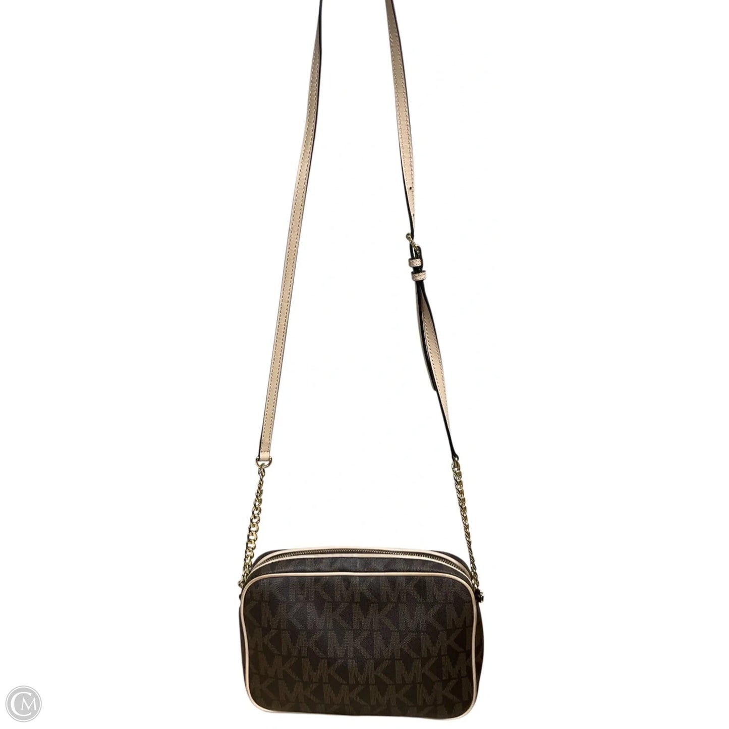 Crossbody Designer By Michael Kors, Size: Medium
