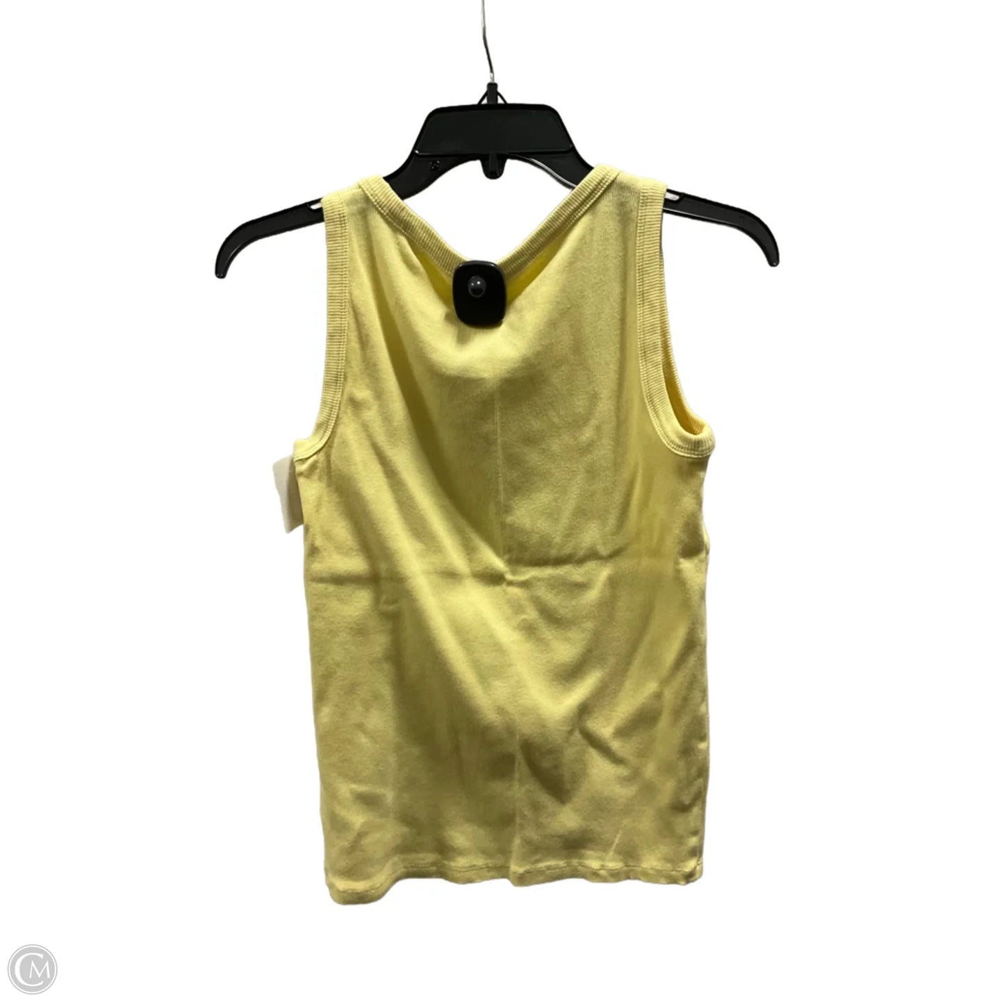 Top Sleeveless Basic By Talbots In Yellow, Size: S