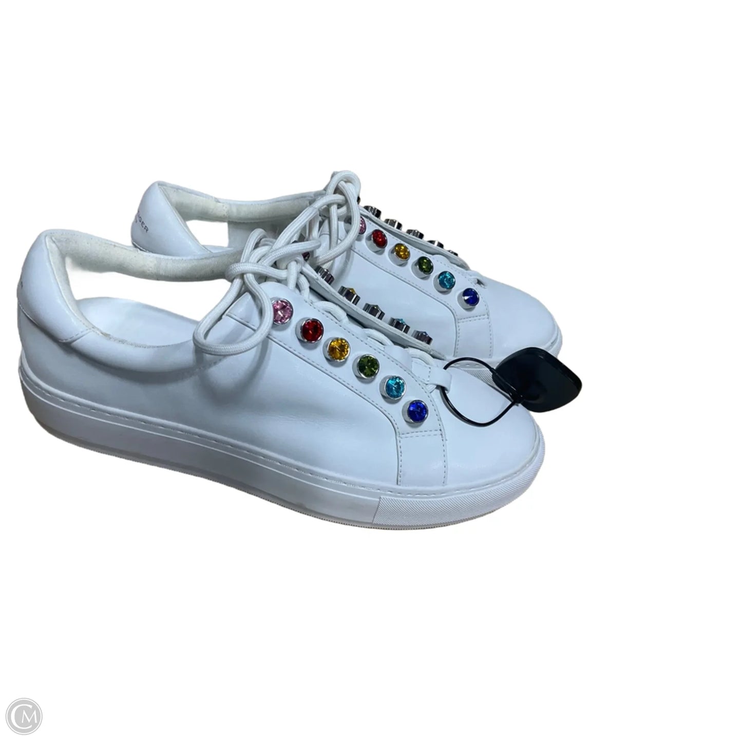 Shoes Designer By Kurt Geiger In White, Size: 9