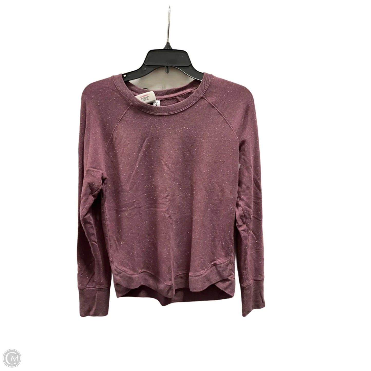 Athletic Sweatshirt Crewneck By Athleta In Purple, Size: S