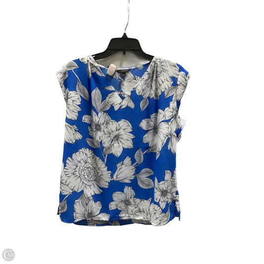 Top Sleeveless By Banana Republic In Blue, Size: M