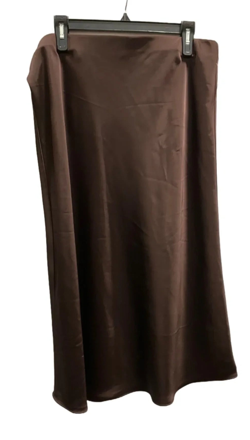 Skirt Midi By Loft In Brown, Size: Xl