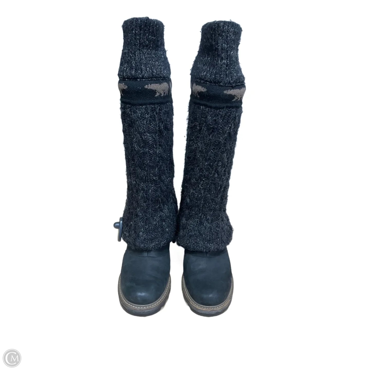 Boots Knee Heels By Sorel In Black, Size: 9