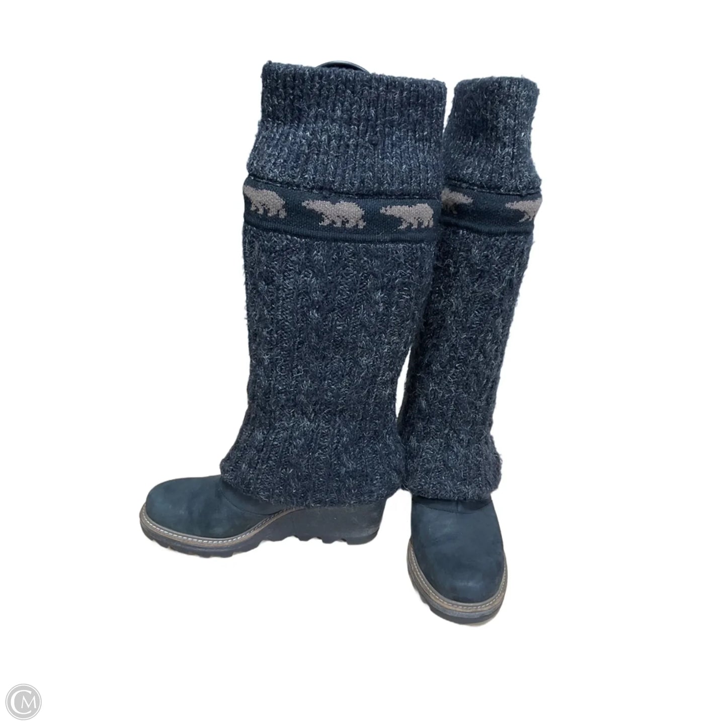 Boots Knee Heels By Sorel In Black, Size: 9