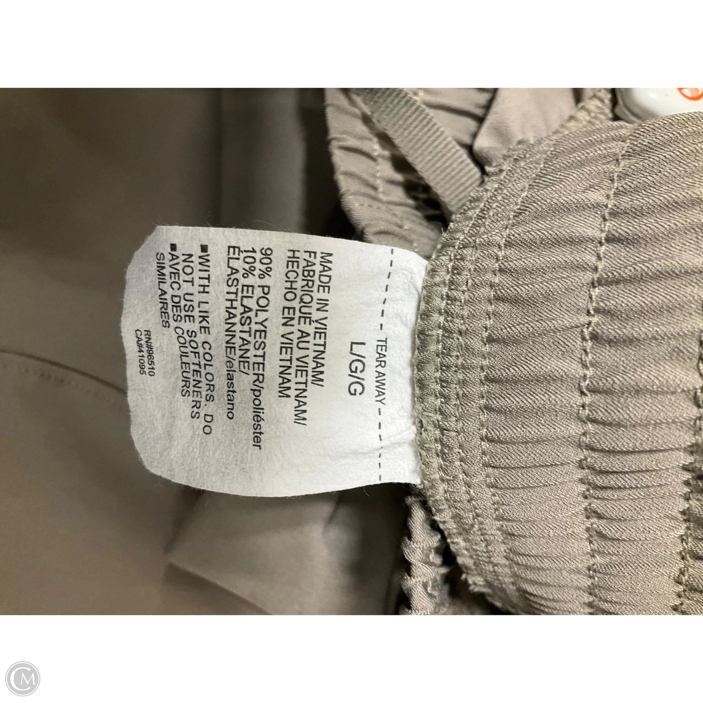 Athletic Pants By Under Armour In Tan, Size: L