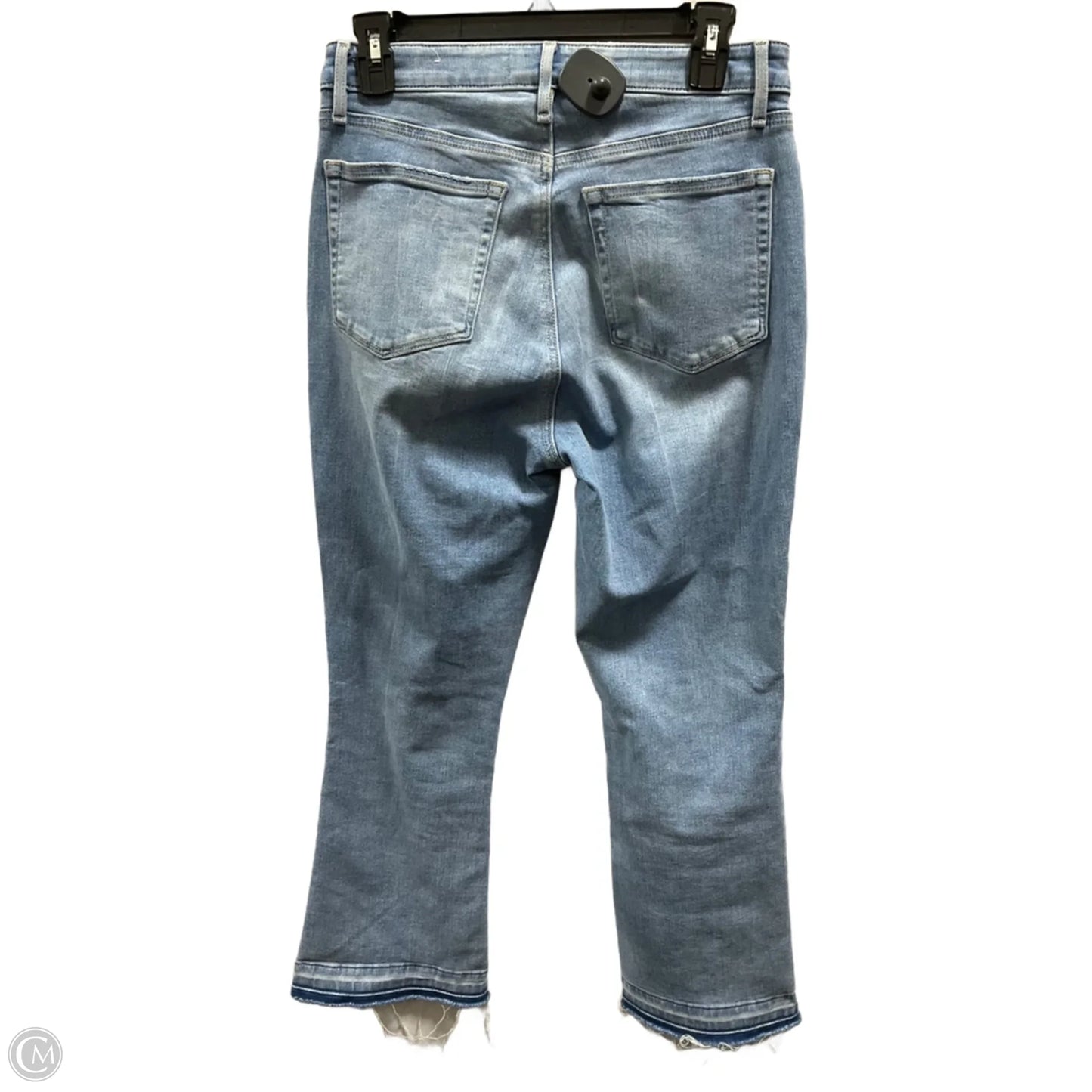 Jeans Straight By Loft In Blue Denim, Size: 6