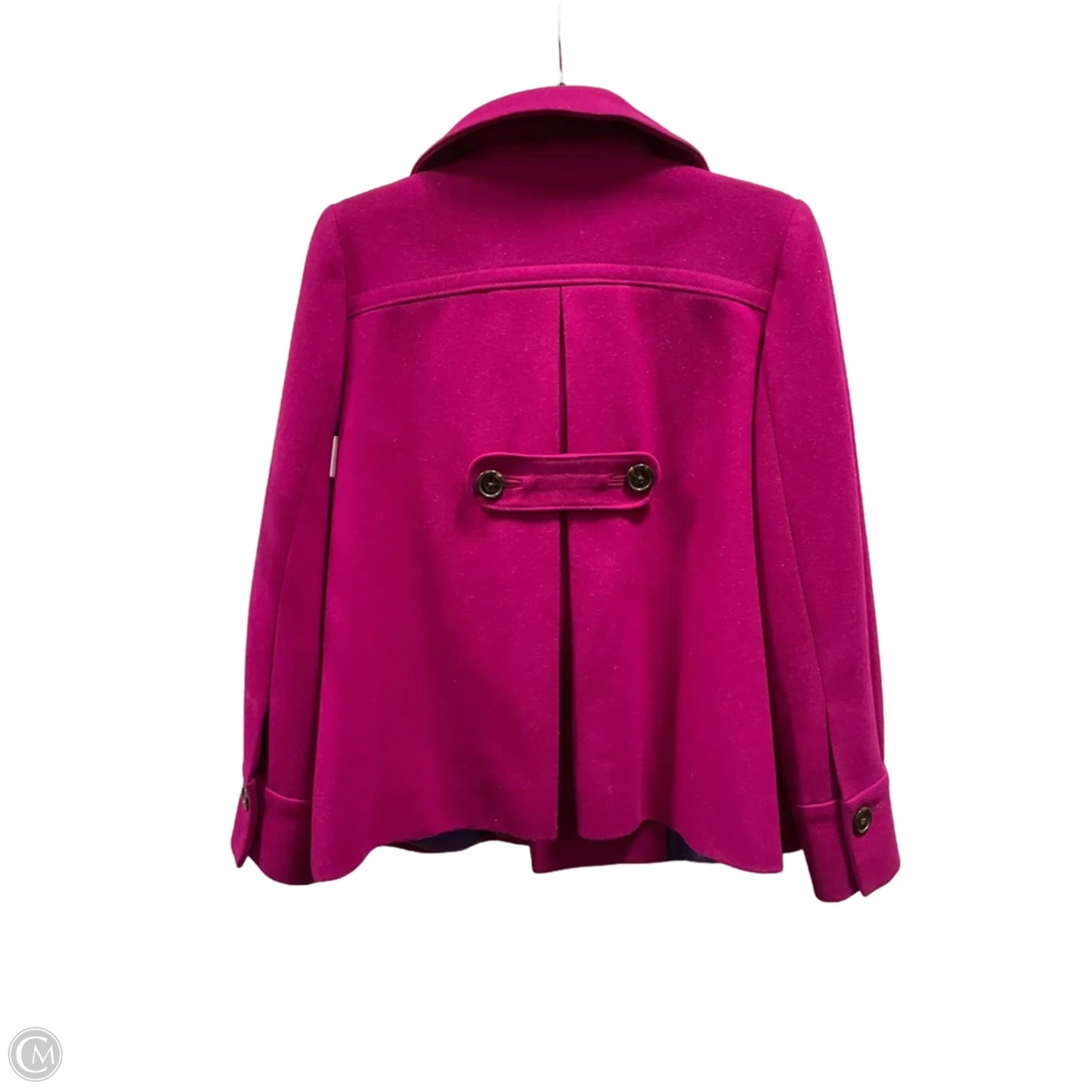Coat Peacoat By Banana Republic In Pink, Size: M