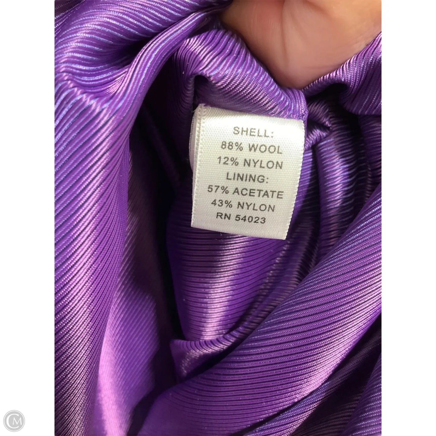Coat Peacoat By Banana Republic In Pink, Size: M