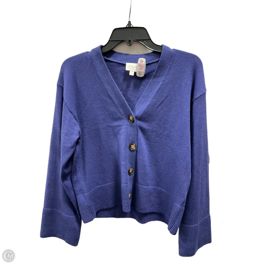 Cardigan By Cyrus In Blue, Size: Xs