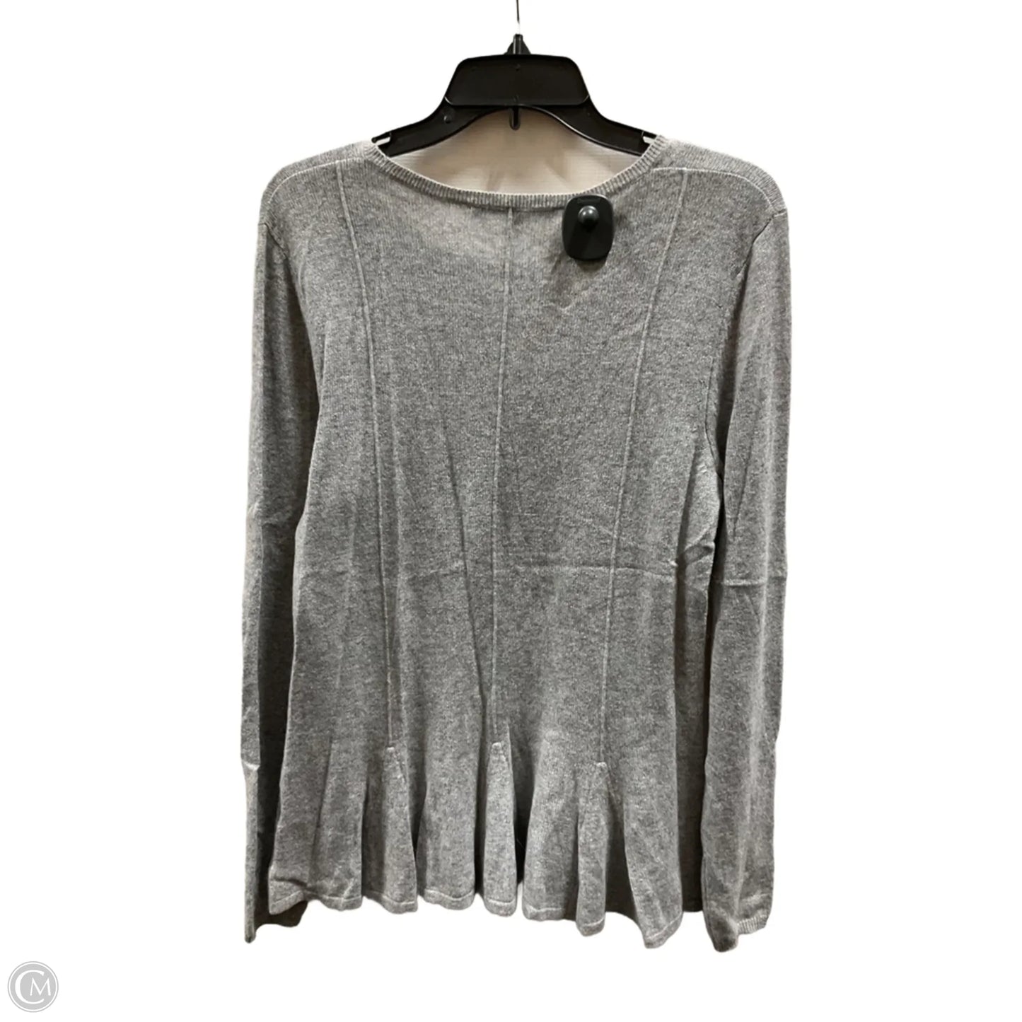 Sweater Cashmere By Antonio Melani In Grey, Size: Xl