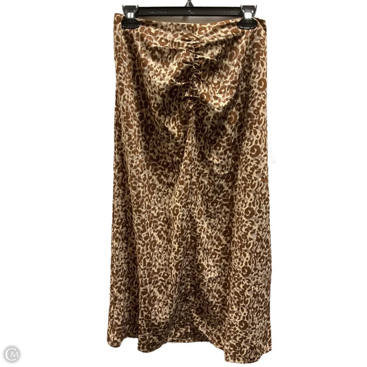 Skirt Midi By Loveriche In Animal Print, Size: L