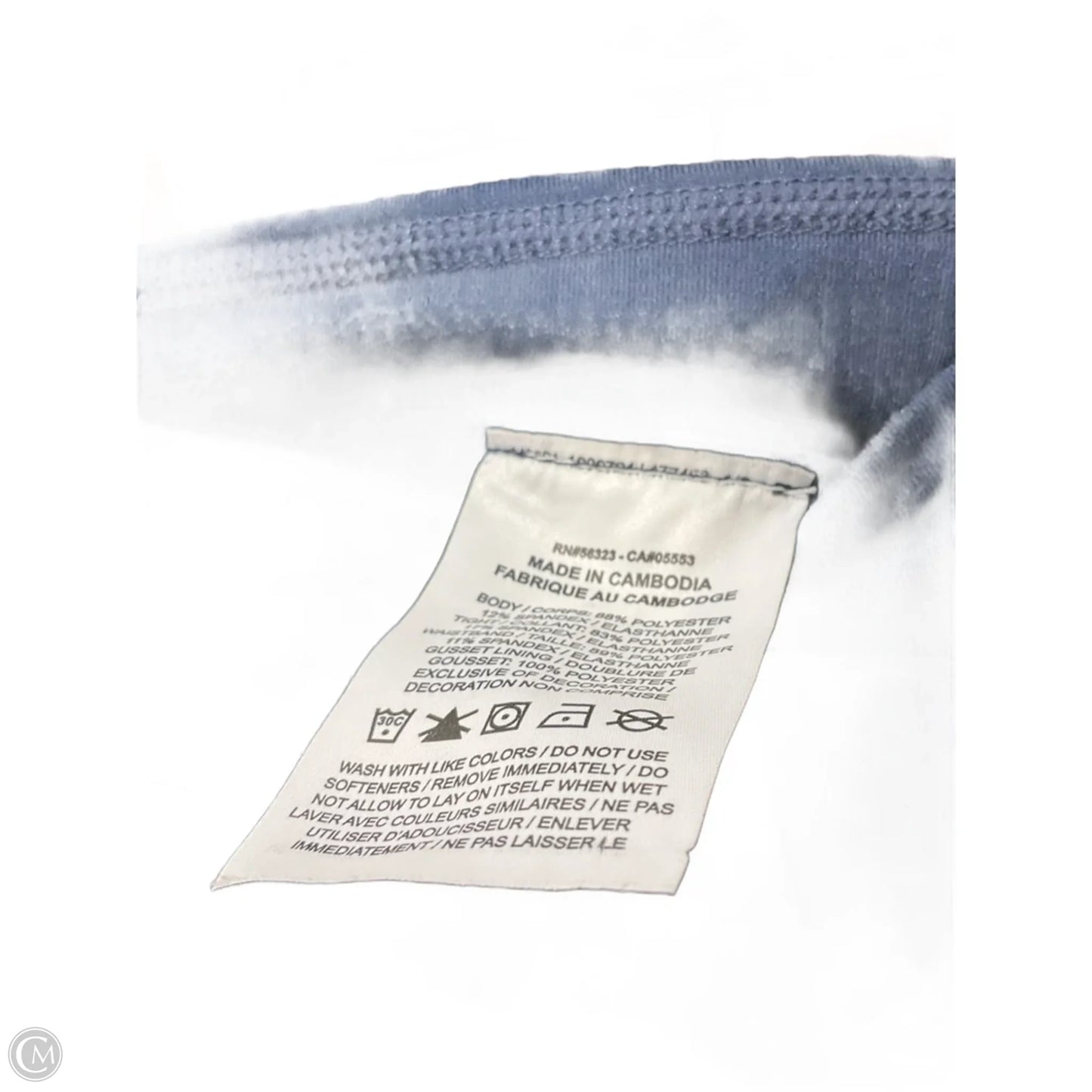 Athletic Skirt By Nike In Blue, Size: Xl