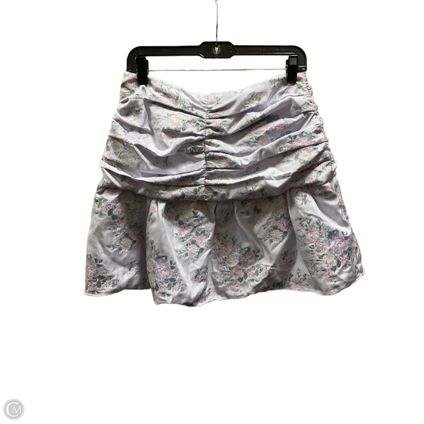 Skirt Mini & Short By Express In Purple, Size: M