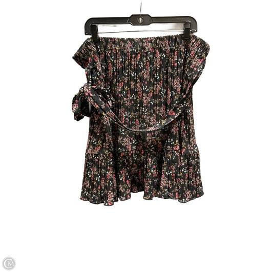 Skirt Mini & Short By Loft In Floral Print, Size: Xl