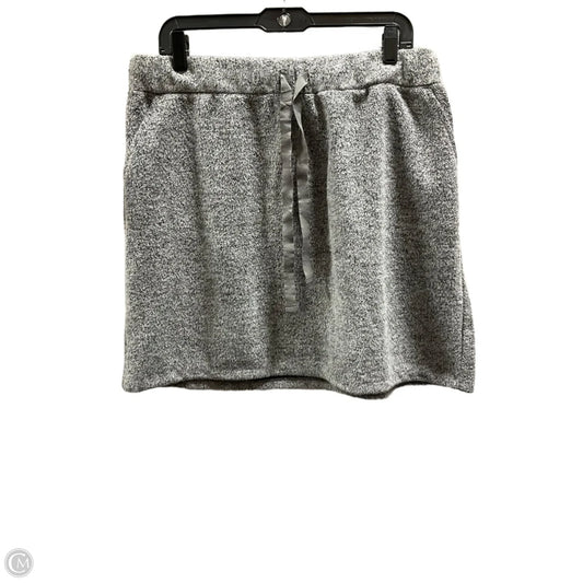Skirt Mini & Short By Loft In Grey, Size: Xl