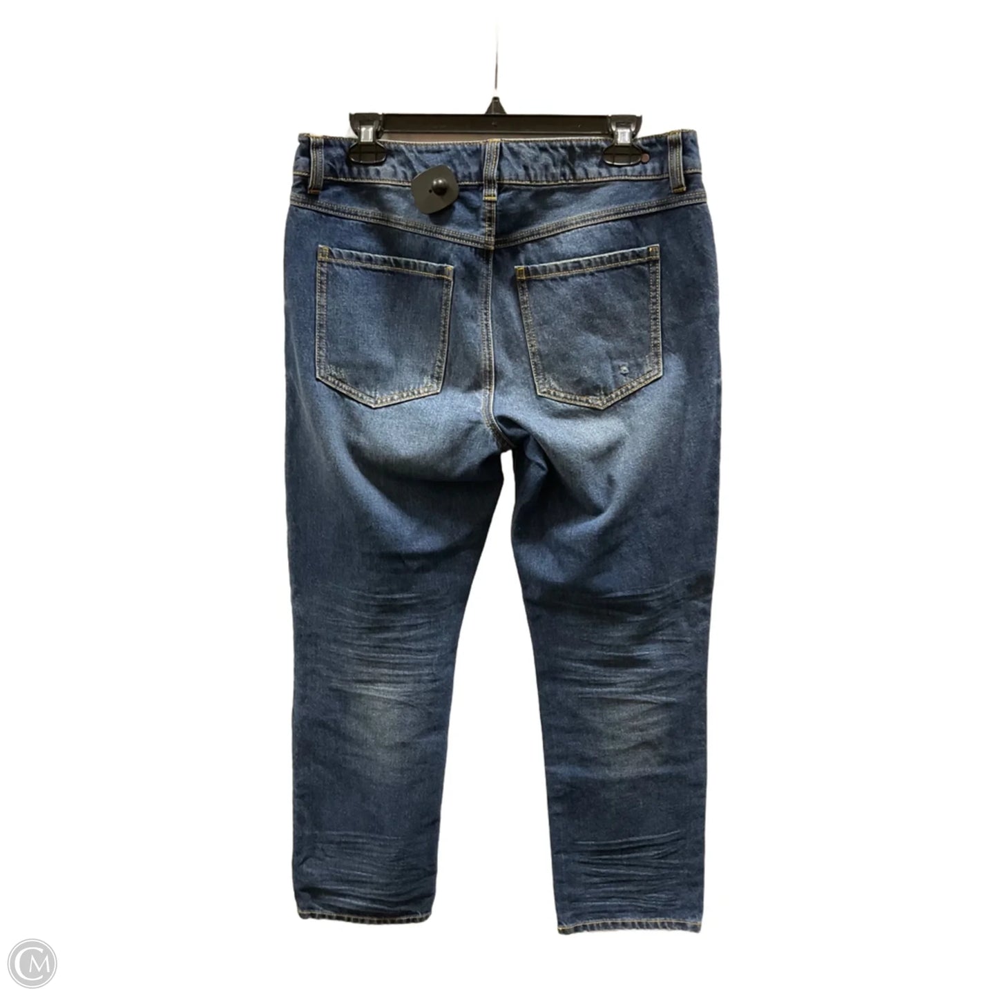 Jeans Boyfriend By Cabi In Blue Denim, Size: 6