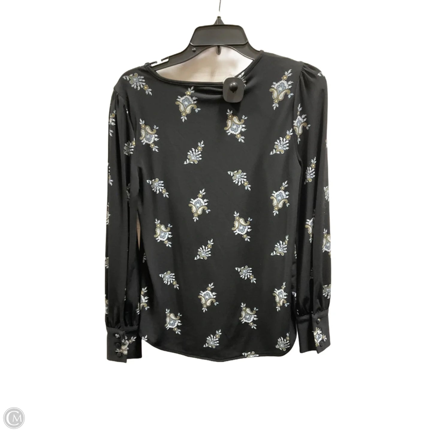 Top Long Sleeve By Ann Taylor In Black, Size: Xs