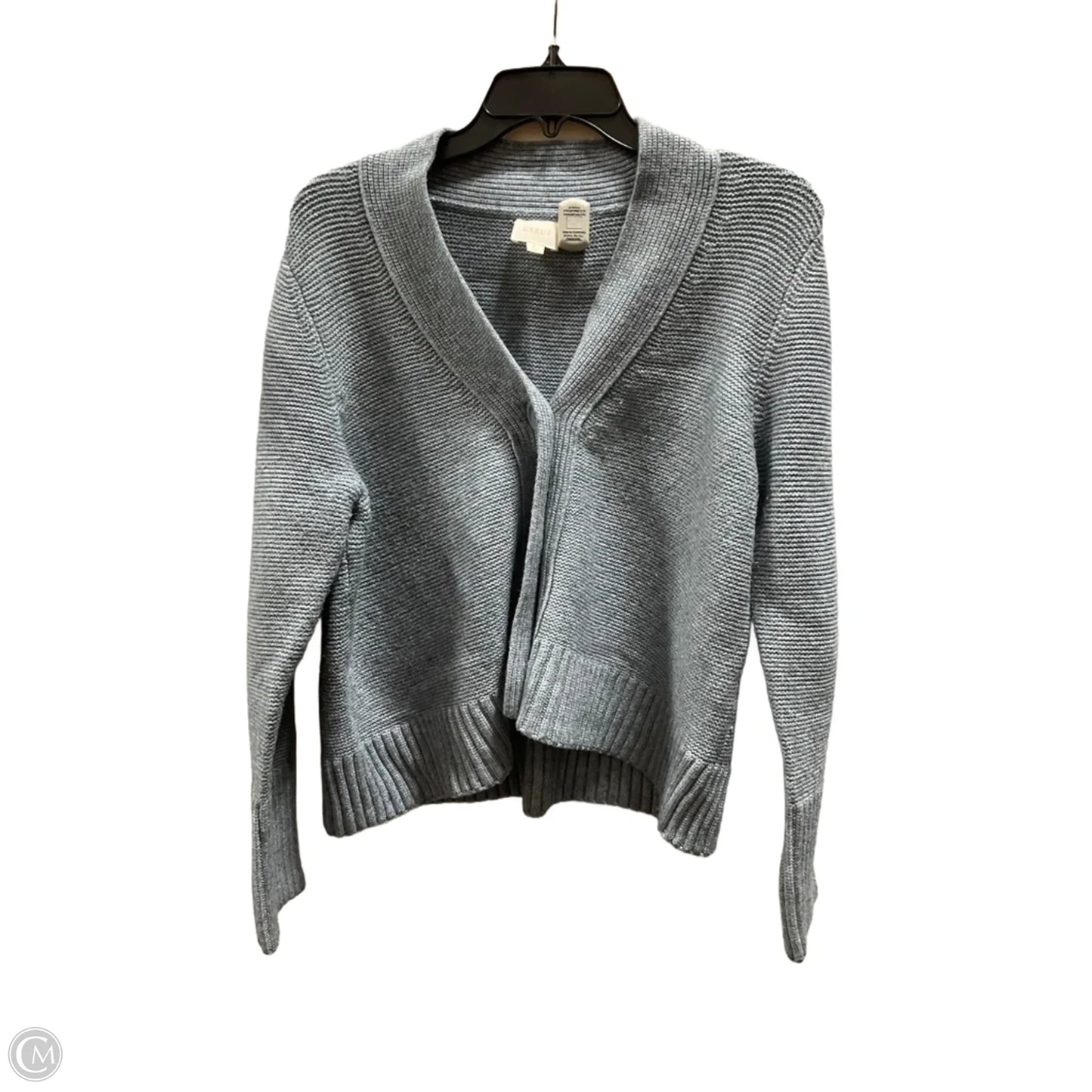 Sweater Cardigan By Cyrus In Blue, Size: L