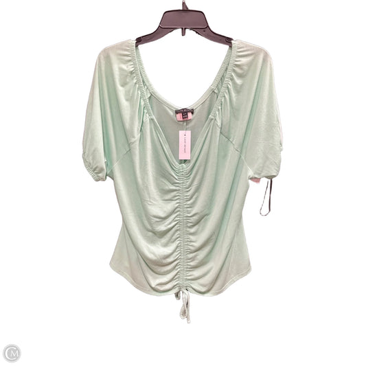 Top Short Sleeve By Lane Bryant O In Mint, Size: 18
